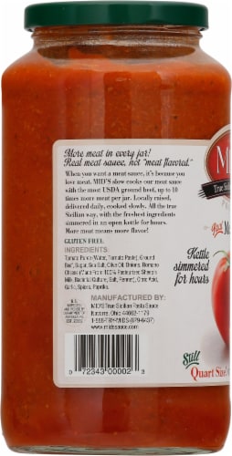 Mid's Meat Homestyle Pasta Sauce Perspective: left