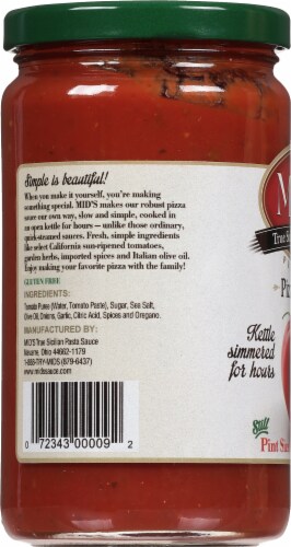 Mid's® Pizza Sauce Perspective: left