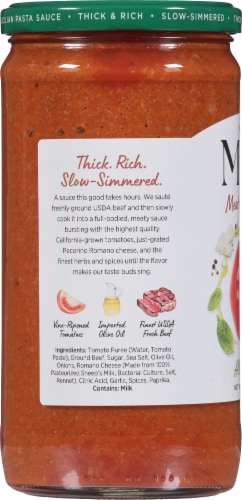 Mid's® Meat Bolognese True Sicilian Pasta Sauce Perspective: left