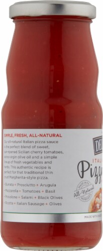 DeLallo® Italian Margherita Style Pizza Sauce Perspective: left