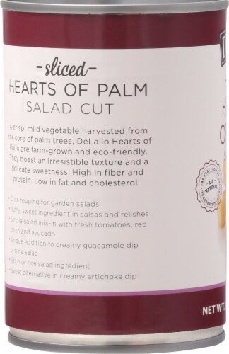 DeLallo® Salad Cut Hearts Of Palm Perspective: left