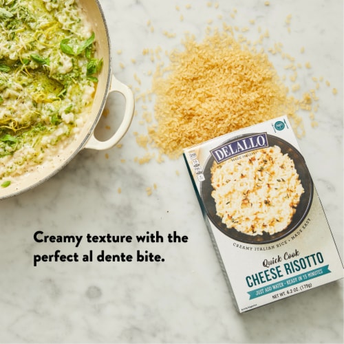 DeLallo® Quick Cook Cheese Risotto Perspective: left