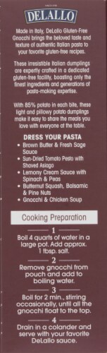 DeLallo® Gluten Free Potato & Rice Flour Gnocchi Perspective: left