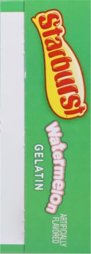 Starburst Watermelon Gelatin Dessert Mix Perspective: left
