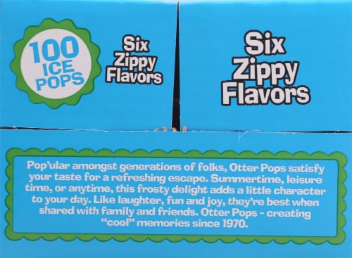Otter Pops Original Ice Pops Perspective: left