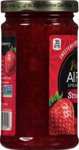 Polaner® All Fruit® Strawberry Fruit Spread Perspective: left
