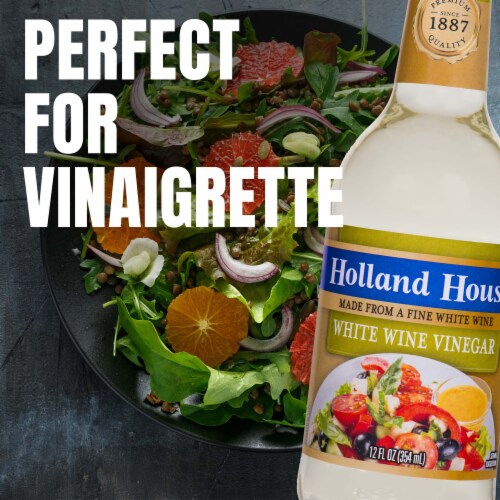 Holland House White Wine Vinegar Perspective: left