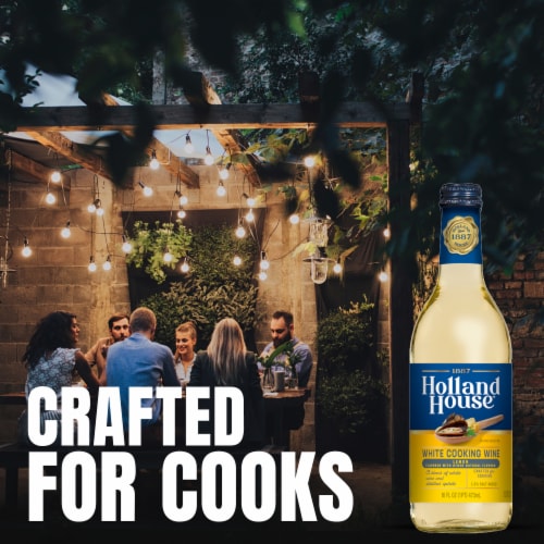 Holland House® White Cooking Wine with Lemon Perspective: left