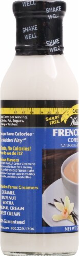 Walden Farms French Vanilla Calorie Free Coffee Creamer Perspective: left