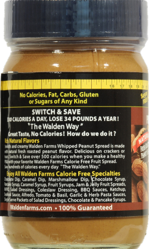 Walden Farms Whipped Peanut Spread Perspective: left