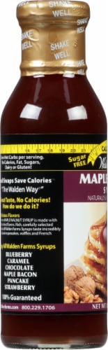 Walden Farms Maple Walnut Syrup Perspective: left