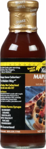 Walden Farms Maple Bacon Syrup Perspective: left