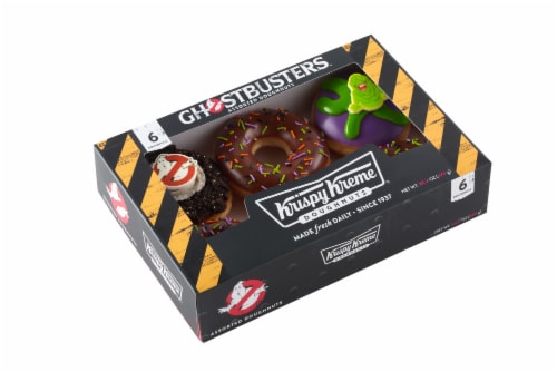 Krispy Kreme® Ghostbusters™ Assorted Doughnuts Perspective: left