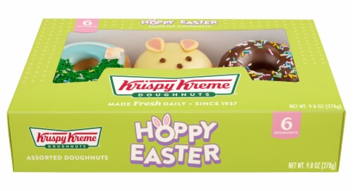 Krispy Kreme Hoppy Easter Doughnuts Collection Perspective: left