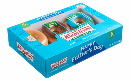 Father's Day Assorted Doughnuts Collection Perspective: left