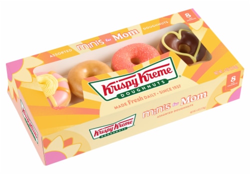 Minis for Mom Assorted Doughnuts Collection Perspective: left