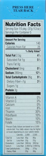 Jiffy® Pizza Crust Mix Perspective: left
