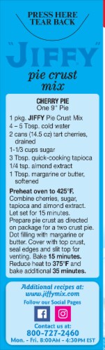 Jiffy Pie Crust Mix Perspective: left