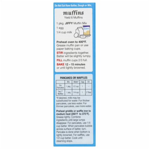 Jiffy® Blueberry Muffin Mix Perspective: left