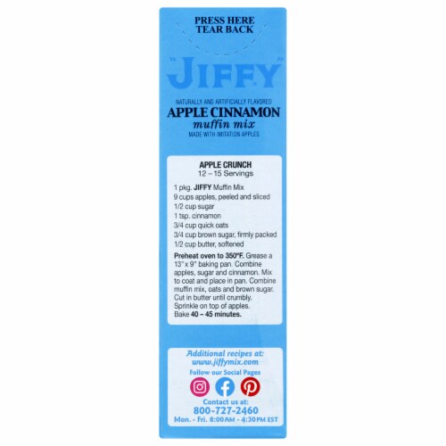 Jiffy® Apple Cinnamon Muffin Mix Perspective: left