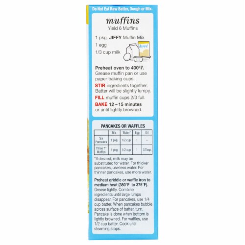 Jiffy® Banana Muffin Mix Perspective: left