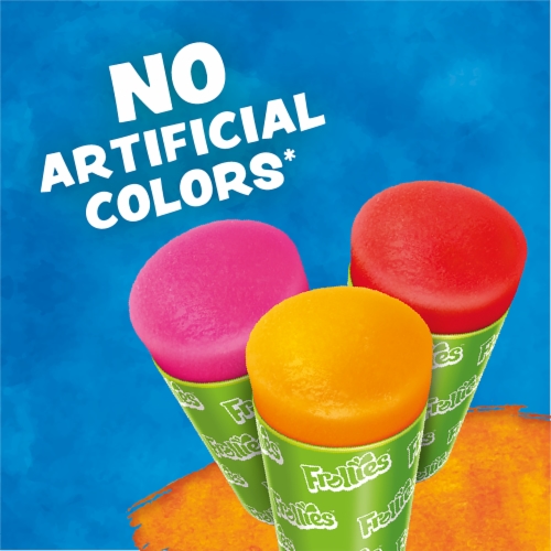 Frollies Grape, Orange, and Cherry Pop Ups, 9 Count Perspective: left
