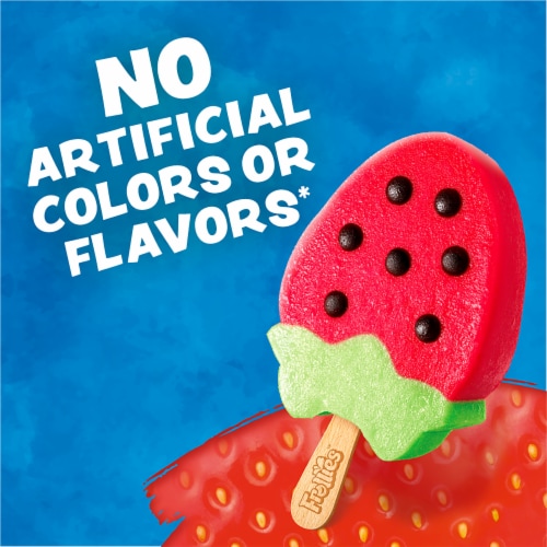 Frollies Strawberry Fruity Ice Pops, 6 Count Perspective: left