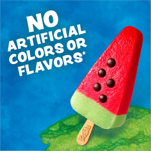 Frollies Watermelon Fruity Ice Pops, 6 Count Perspective: left