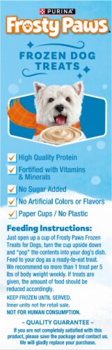Frosty paws made my dog sales sick