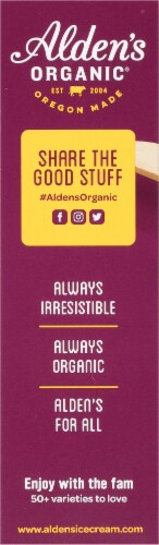Alden's Organic Fudge Bars Perspective: left