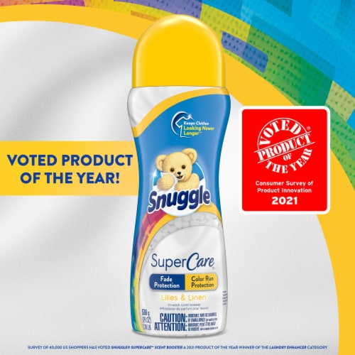 Snuggle Supercare Linen & Lilies Scent Boosters Perspective: left
