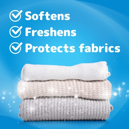 Snuggle® Blue Sparkle Liquid Fabric Softener Perspective: left