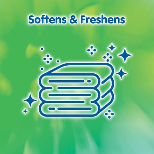 Snuggle Green Burst Fabric Softener Perspective: left