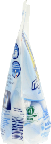 All Mighty Pacs Free & Clear Laundry Detergent Pods Perspective: left