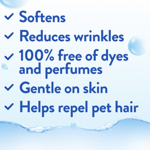 All® Free Clear Softening Dryer Sheets Perspective: left