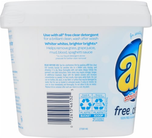 All Oxi Free Clear Booster Stain Remover Perspective: left