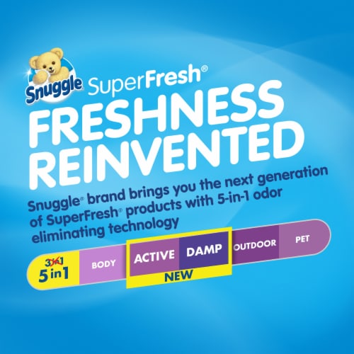 Snuggle® Plus SuperFresh Violet Breeze Liquid Fabric Softener Perspective: left