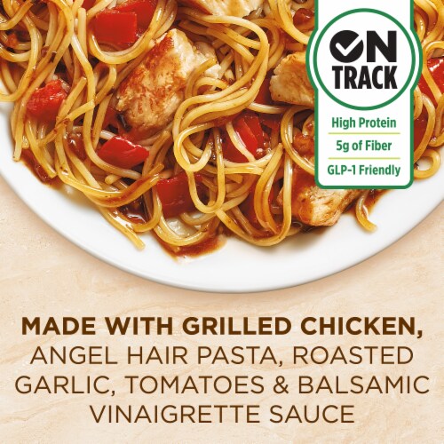 Healthy Choice Cafe Steamers Chicken Margherita with Balsamic Frozen Meal Perspective: left