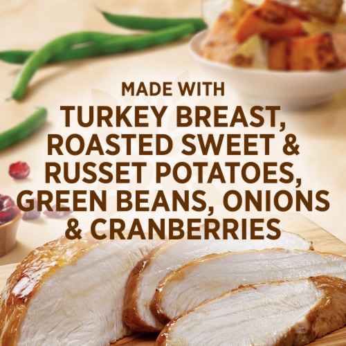 Healthy Choice Cafe Steamers Honey Glazed Turkey And Potatoes Frozen Meal Perspective: left