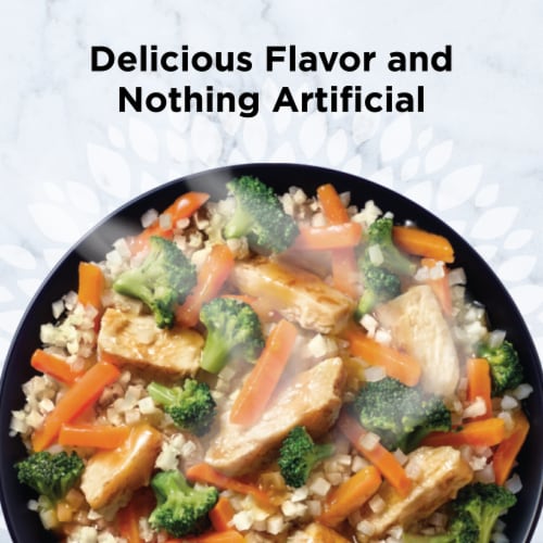 Healthy Choice Simply Steamers Sesame Chicken Frozen Meal Perspective: left