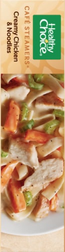 Healthy Choice Cafe Steamers Creamy Chicken & Noodles Perspective: left