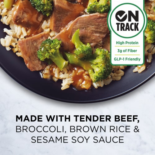 Healthy Choice® Simply Steamers Beef & Broccoli Meal Frozen Meal Perspective: left