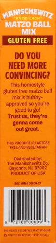 Manischewitz® Gluten Free Matzo Ball Mix Packets Perspective: left