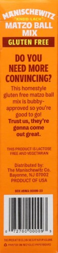 Manischewitz® Gluten Free Matzo Ball Mix Packets Perspective: left
