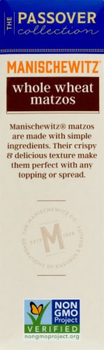 Manischewitz® Whole Wheat Matzos Perspective: left