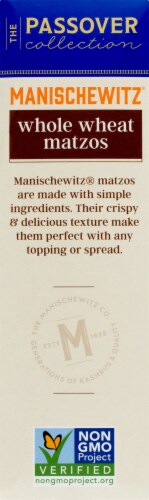 Manischewitz® Whole Wheat Matzos Perspective: left