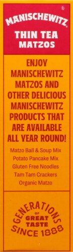 Manischewitz® Thin Tea Matzos Perspective: left