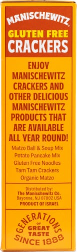 Manischewitz® Gluten Free Crackers Perspective: left