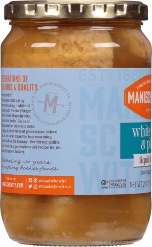 Manischewitz® White fish & Pike in Liquid Broth Perspective: left