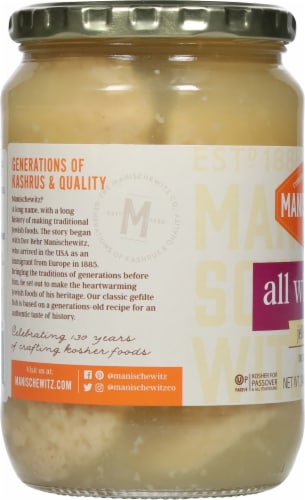 Manischewitz® All Whitefish in Jelled Broth Perspective: left